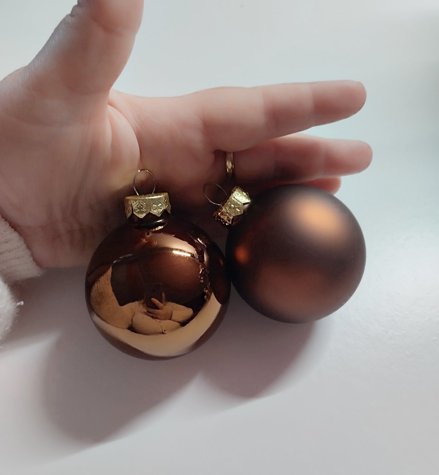 Boule de noël presonnalisée en verre